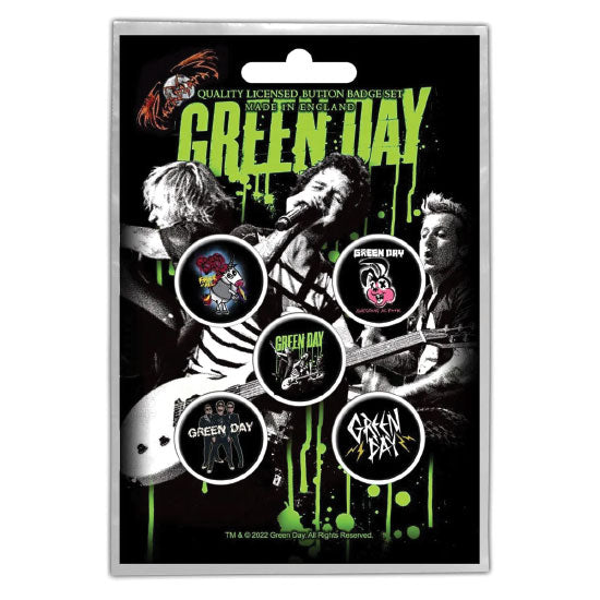 Button Badges - Green Day - Revolution