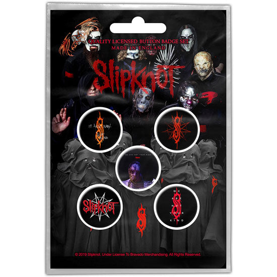 Button Badge Set - Slipknot - We Are Not Your Kind
