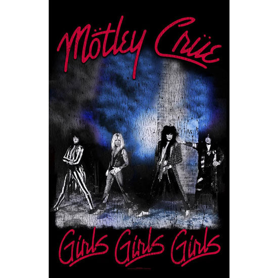 Deluxe Flag - Motley Crue - Girls, Girls, Girls