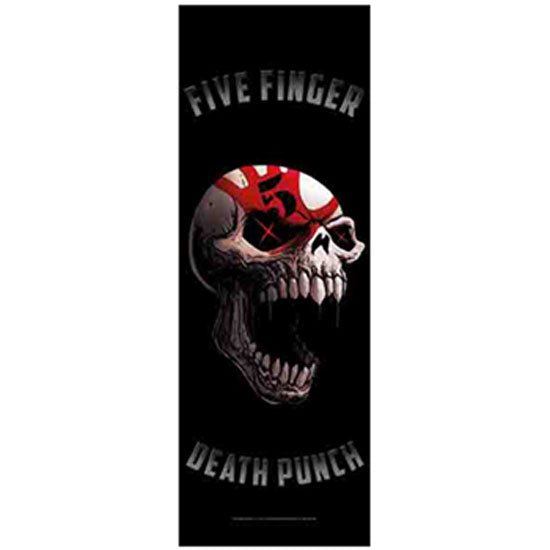 Door Flag - Five Finger Death Punch - Speech Skull