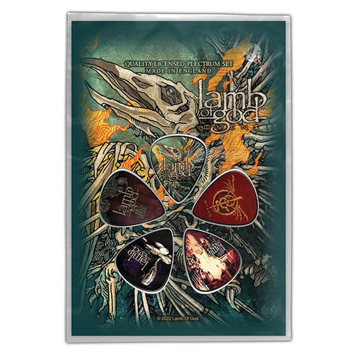 Guitar Picks - Lamb of God - Omens