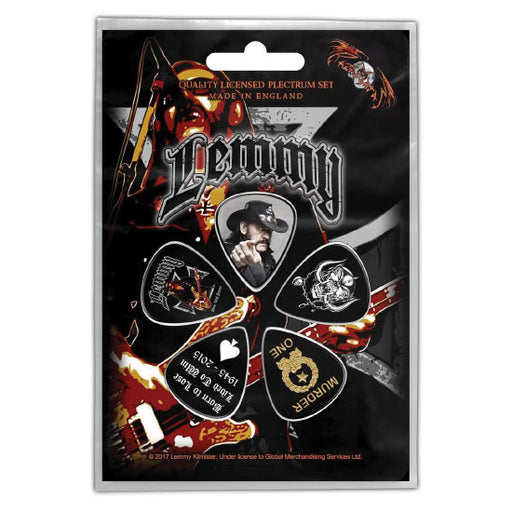 Guitar Picks - Motorhead - Lemmy - Stone Deaf Forever