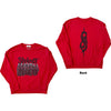 Long Sleeves - Slipknot - Choir - Red - SWEATSHIRT