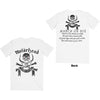 T-Shirt - Motorhead - March or Die Back Print - White
