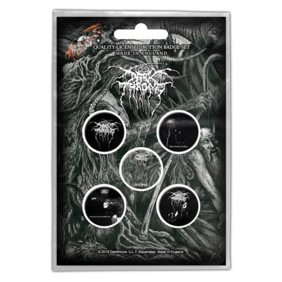 Button Badge Set - Darkthrone - Old Star