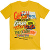 T-Shirt - Clash (the) - Singles Collage - Yellow