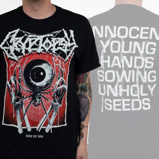 T-Shirt - Cryptopsy - Sire of Sin-Metalomania