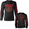 Long Sleeves - Deicide - Medallion Trifixion on Back