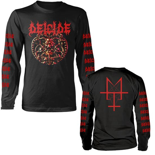 Long Sleeves - Deicide - Medallion Trifixion on Back