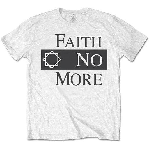 T-Shirt - Faith No More - Classic Logo V2 - White