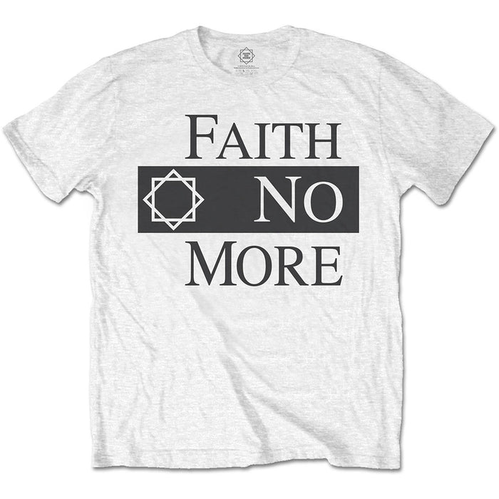 T-Shirt - Faith No More - Classic Logo V2 - White