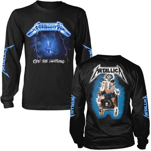 Long Sleeves- Metallica - Ride The Lightning w/Back
