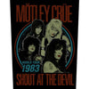 Back Patch - Motley Crue - Shout at the Devil