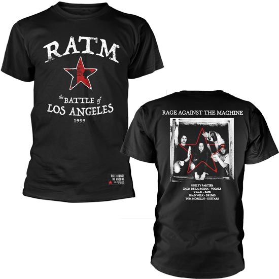 T-Shirt -  Rage Against Machine - Battle Star