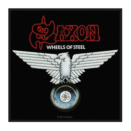 Patch - Saxon - Wheels of Steel-Metalomania