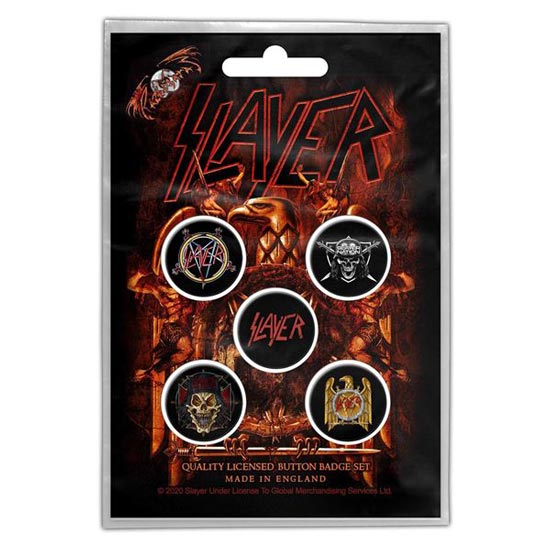 Button Badge Set - Slayer - Eagle