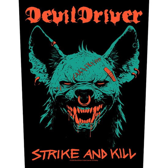 Back Patch - DevilDriver - Strike and Kill