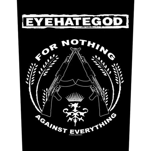 Back Patch - Eyehategod - For Nothing