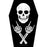 Back Patch - Generic - Coffin Skeleton