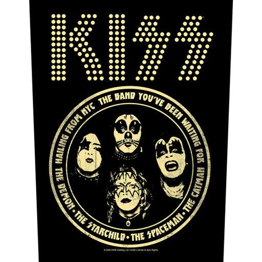 Back Patch - KISS - Hailing from NYC