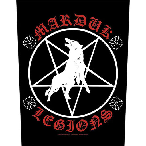 Back Patch - Marduk - Legions