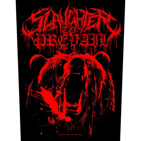 Back Patch - Slaughter To Prevail - Grizzly