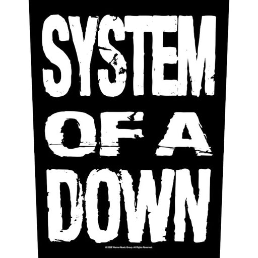 Back Patch - System of a Down - Stacked Logo