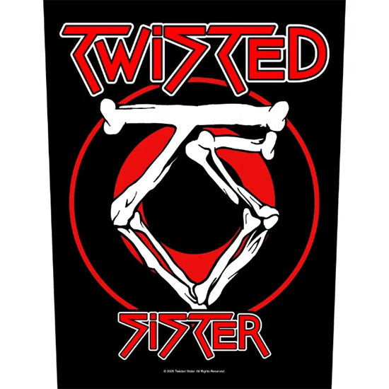 Back Patch - Twisted Sister - Circular Logo
