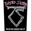 Back Patch - Twisted Sister - We're Not Gonna Take It