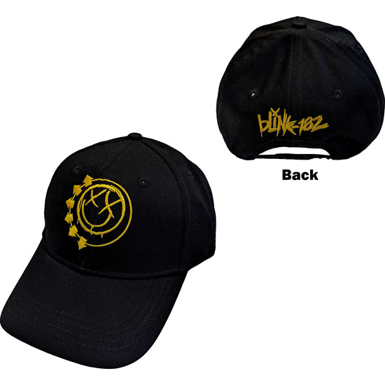 Baseball Hat - Blink 182 - Yellow Six Arrow Smile
