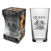 Beer Glass - Queen - Crest