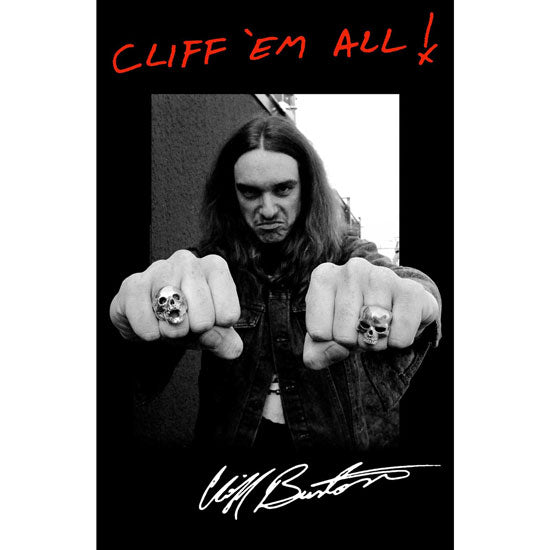 Deluxe Flag - Metallica - Cliff 'Em All