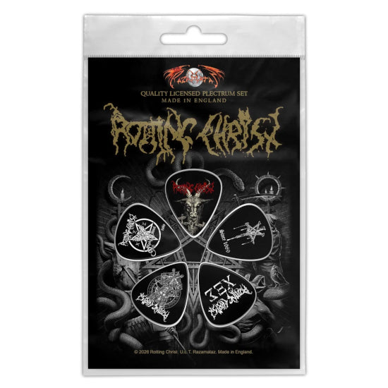 Guitar Picks - Rotting Christ - 666