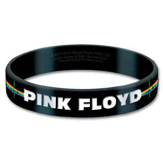 Gummy Wristband - Pink Floyd - Logo and Pulse