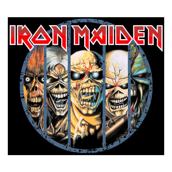 Hoodie - Iron Maiden - Eddie Evolution - Pullover - Design