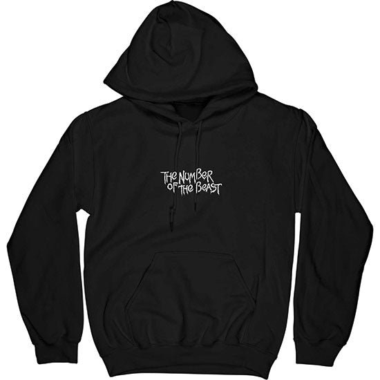 Hoodie - Iron Maiden - Number of the Beast - One Colour - Pullover - Front
