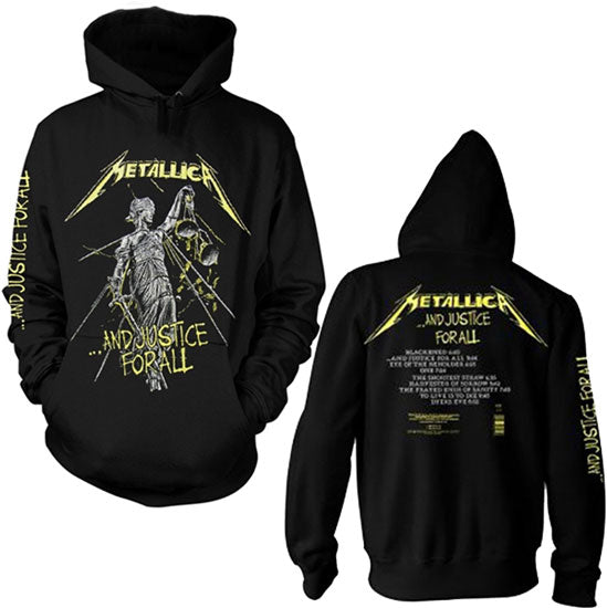 Hoodie - Metallica - And Justice for All - Tracks - Pullover