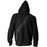 Hoodie - Metallica - Black Album Burnished - Zip - Back