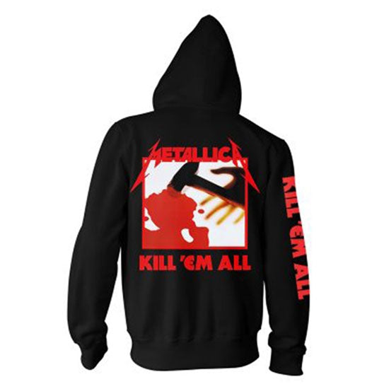 Hoodie - Metallica - Kill 'Em All - Zip - Back