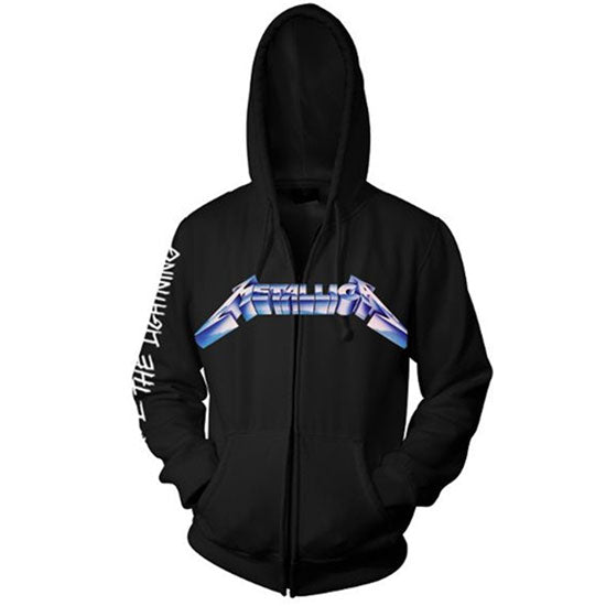 Hoodie - Metallica - Ride The Lightning - Zip - Front