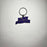 Key Ring - Black Sabbath - Purple Logo