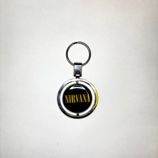 Key Ring - Nirvana - Spinning Circle Front