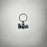 Key Ring - Beatles (The) - Drop T Logo
