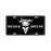 License Plate - Venom - Black Metal