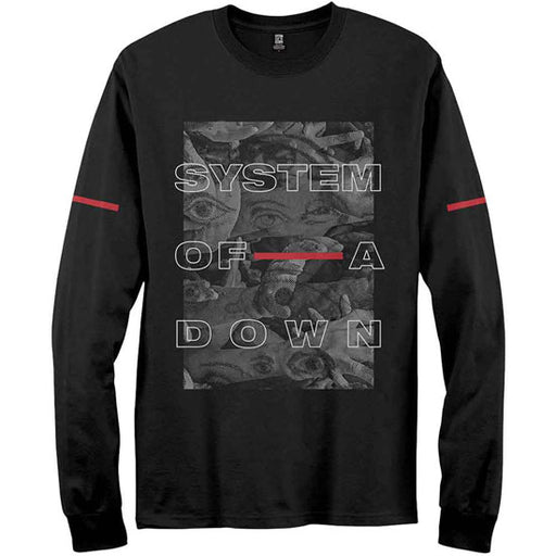Long Sleeves - System of a Down SOAD - Eye Collage