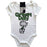 Onesie - Green Day - Flower Pot - White
