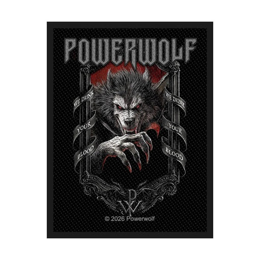 Patch - Powerwolf - We Drink Your Blood