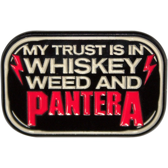 Pin Badge - Pantera - Whiskey
