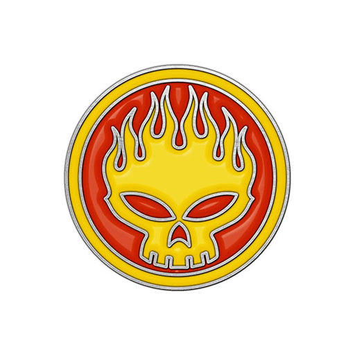 Pin Badge - The Offspring - Skull Logo