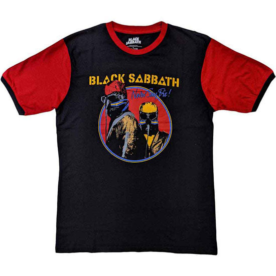 Ringer T-Shirt - Black Sabbath - Never Say Die